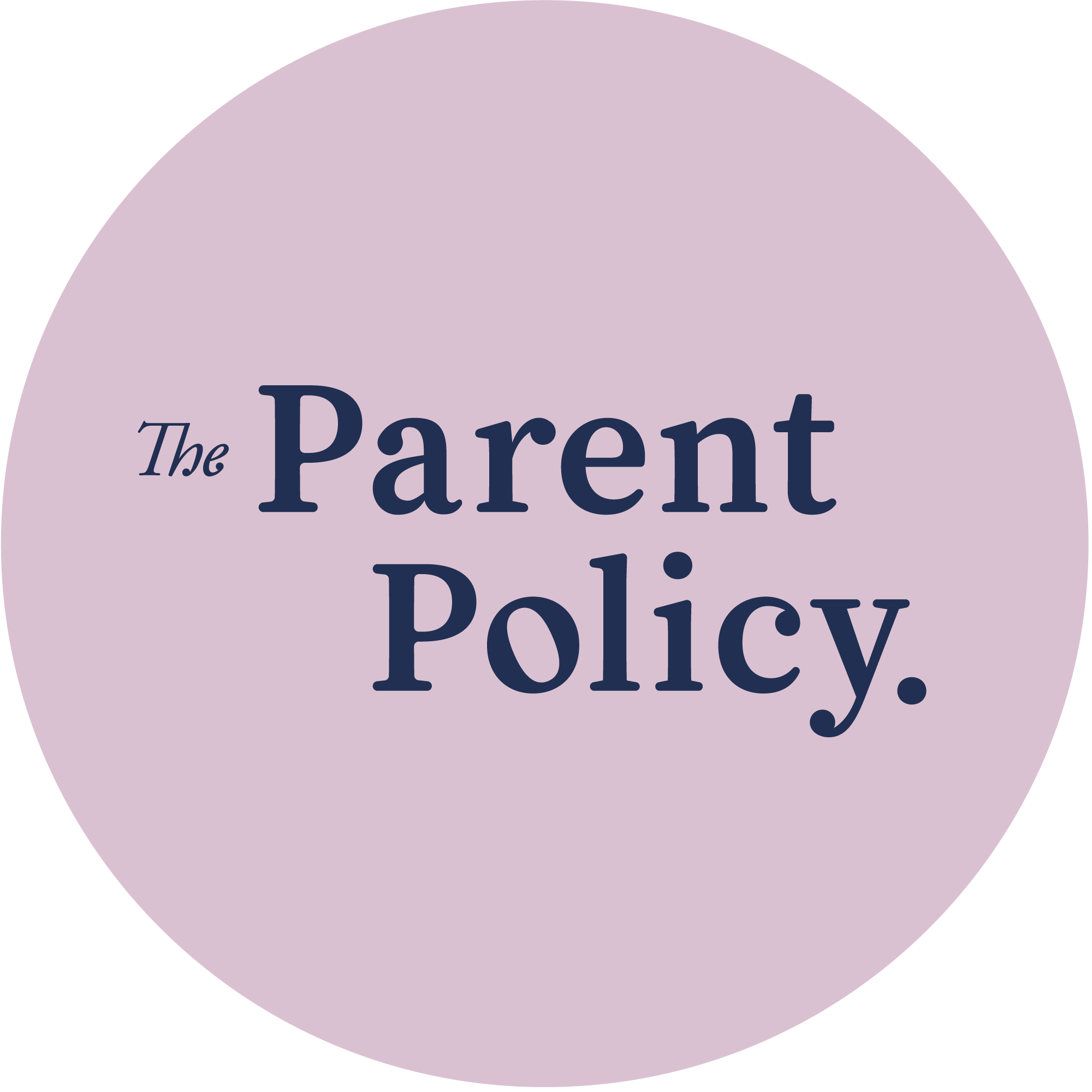 the parent policy circle logo pansy w space