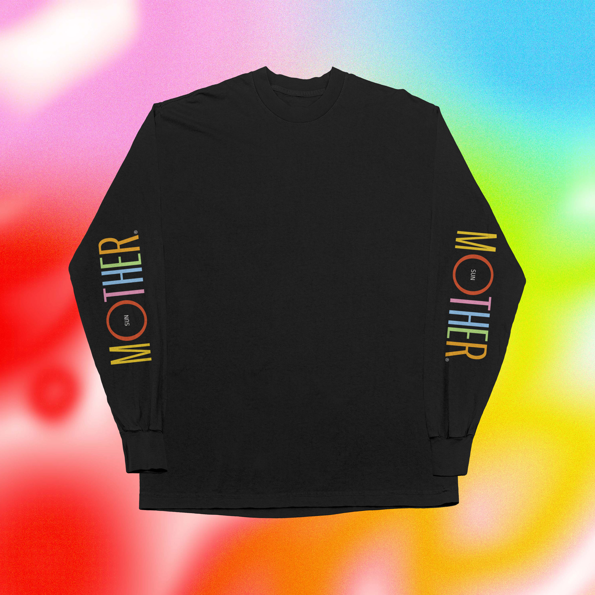 rainbow sun mother ultimate long sleeve plain front